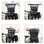 XL218 Outdoor Sports Travel Bike Bags Fashion Large Capacity Bicycle Rear Seat Tail Bag Anti Water Cycling Bicycle Pannier Bag