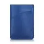 Custom logo Front Pocket Minimalist Leather Slim Wallet RFID Blocking Purse with Smart Pull Tab Sustainable Leather Card Holder