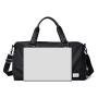 Custom Large Capacity Duffle Bag Nylon Lightweight Luggage Bag With Shoe Compartment Portable Travel Storage Bag