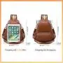 LOVEVOOK new arrival fashion university bags women travel other backpacks pu leather casual sports ladies backpacks