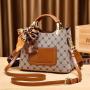 Luxury PU Leather Crossbody Handbag for Women High Quality New Design Fashionable Style Portable Button Closure Customizable