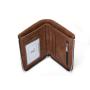 Cheap Casual Men's PU Leather Wallets Anti-Theft RFID Short Wallet Black Credit Card Holder Coin Cash Clip Zip Around Wallet