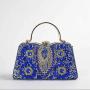 Wedding Bridal Clutch Bag Fashion Sunflower Bling Rhinestone Evening Bags Luxury Handbags For Women sac tendance 2024