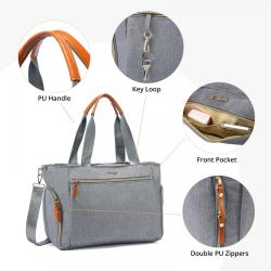 2022 Lovevook Waterproof mommy dad Portable Changing Pad baby diaper bags nappy wet Travel bags 3pcs diaper bags