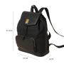 Ladies Travel Back Pack 2024 Casual Large Capacity Backpacks For Women Quality Leather And Canvas