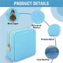 Gelory Customized Small Makeup Pouch Bag Compact Make Up Pouch Toiletry Bag Waterproof Mini Travel Cosmetic Bags