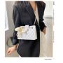 2022 Fashion Women's Bag Fashion High-grade Texture Ling Lattice Chain Women's Handbag Silk Scarf Single Shoulder Underarm Bag