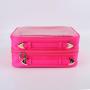 Custom Logo Design Travel Makeup Bags Waterproof 2 Layers Compartment Make Up Wash Bag Clear Cosmetic Toiletry Bag
