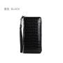 High Quality Crocodile Pattern Long Wallet New alligator long purse women multi-slot zipper PU Coin Purse wallet