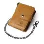 XL292 Men's Genuine Leather Short Wallet Soft Comfortable Purse Gift Packaging Box Card Holders Accept Customized Logo