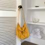 New Design Summer Casual One Shoulder Nylon Bag Neutral Trend Crossbody Bag Minimal Strap Fold Large Capacity Tote Bag