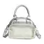 Cheap Fashion Pure Color Ladies Leather Italian Handbag Tote Handbags ita bag custom for Woman