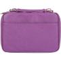 Purple Color Premium factory custom sublimation leather bible bag bible case cover