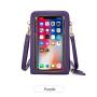 OEW092 Waterproof Phone Bag for Women Cash Card Holder Crossbody Shoulder Wallet Bag Touch Screen Phone Purses Bag