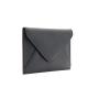 Small pocket wallet envelope leather magnetic card wallet slim business card holder