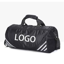 custom logo large capacity sport duffel bag waterproof weekender gym travel nylon duffle bag for women men