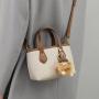 2022 Fashion Versatile Leather Female Handbags, Niche Retro Fashion Bucket Single Shoulder Pure Bag Ladies Bags Wholesale