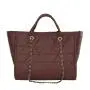 ZR248 Large Capacity Lingge One Shoulder Women's New Fashion Chain Handbag Casual Trend Texture Crossbody Bag