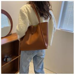 Large Capacity Women Fashion Handbags Fashion One Shoulder Bag Supplier Cheap Women Bags Set 2 Bags Tote Designer Shoulder