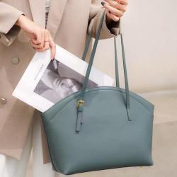 2024 OEM  Luxury Designer genuine leather women handmade tote Bags Female  luxury Shoulder Bags factory Custom logo