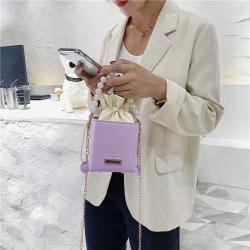 tasch Fashion Handbags Designer Shoulder Bags Korean Version Pearl Chain Change Mobile Phone Bag Fashion Chain Shoulder Bag
