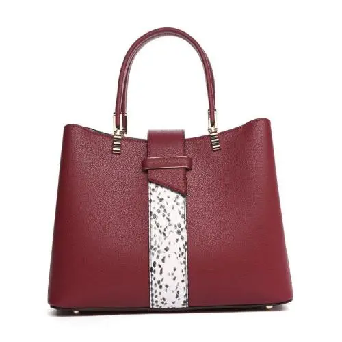2024 Snake Design Genuine Leather Purses And Handbags For Women Luxury Handbag