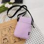 Mobile phone bag for women's crossbody mini neck hanging portable zero wallet