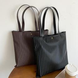 New Fashion Bag Women's Large Capacity Customs HandBag Stylish Portable PU Customs Tote Bag