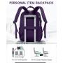 LOVEVOOK School Backpack for Women 15.6 Inch Laptop Back pack Work Bag Waterproof Stylish Travel Bags Casual Dayback For college