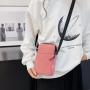 Mobile phone bag for women's crossbody mini neck hanging portable zero wallet
