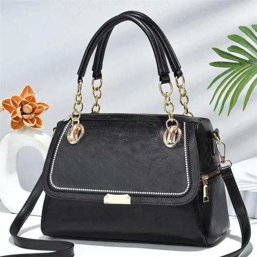 Europe and America Retro Single Shoulder Bag Woman Bolsos-para-pu Pure Color Crossbody Bag Handbags for Women Free Shipping