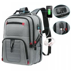 LOVEVOOK laptop backpack men 17.3/15.6 inch anti-theft school backpack boys school daypacks bag With Lock Men's Travel Backpacks