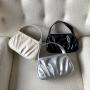 Wholesale Korean Fashion Design Wrinkle Mini Bag Soft Leather PU Ladies Hand Bags Adjustable Crossbody Shoulder Bags for Women