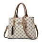 Bags for Women Fashionable Middle-Aged Ladies Shoulder Bag Large Capacity Temperament Portable Slung with Single Chain Strap