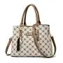Bags for Women Fashionable Middle-Aged Ladies Shoulder Bag Large Capacity Temperament Portable Slung with Single Chain Strap