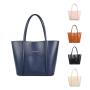 New Arrival High Quality Vegan Leather Large Capacity Handbag for Women Custom Simple Design Ladies Fashion Tote Bags