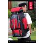 80L Outdoor Multifunctional Mountaineering Bag Men's Backpack Backpack Large Capacity Tourism Bag Waterproof Luggage Camping