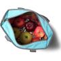 Gelory Fashion Ladies Insulated Lunch Box Outdoor Picnic Portable Shoulder Strap Tote Food Thermal Cooler Bag