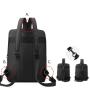 New Logo Backpack Men'S Business Leisure Backpack Large Capacity Outdoor Sports Schoolbag Notes
This Computer Bag
