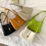 Wholesale Candy Colored PU Leather Lady Shoulder Bag Fashion High Quality Women Handbags Luxury Fancy Hand Bags