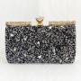 European and American Dinner Bag Women's Fashion Large Capacity One Shoulder Evening Bag Rhinestone Hand Dress Cheongsam Dinner