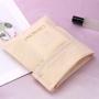 Custom Logo Printing Natural Cotton Drawstring Makeup Gift Candle Packaging Bag Organic Muslin Dust Pouch