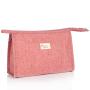 Gelory Wholesale Custom Women Makeup Bag Portable Toiletry Pouch Female Organizer Cosmetic Bag