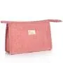 Gelory Wholesale Custom Women Makeup Bag Portable Toiletry Pouch Female Organizer Cosmetic Bag