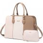 LOVEVOOK Laptop Tote Bag for Women 15.6 inch Computer Tote Work Handbags Purses Large Waterproof Office Ladies Leather Briefcase