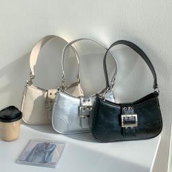 New Trend Vintage PU Leather Ladies Shoulder Bag High Quality Luxury Hand Bag Lock Designer Handbags for Women