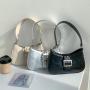 New Trend Vintage PU Leather Ladies Shoulder Bag High Quality Luxury Hand Bag Lock Designer Handbags for Women
