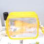Fashion Mini Shoulder Bag Candy Color Shoulder Bag Clear Jelly Clutch Purse Transparent Handbag For Summer Holiday