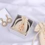Custom Logo Printing Mini Muslin Ring Jewelry Small Cotton Drawstring Bag Organic Muslin Pouch