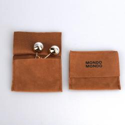 Custom Logo Printed Mini Envelope Jewelry Storage Pouch Velvet Flap Earring Ring Jewelry Bag